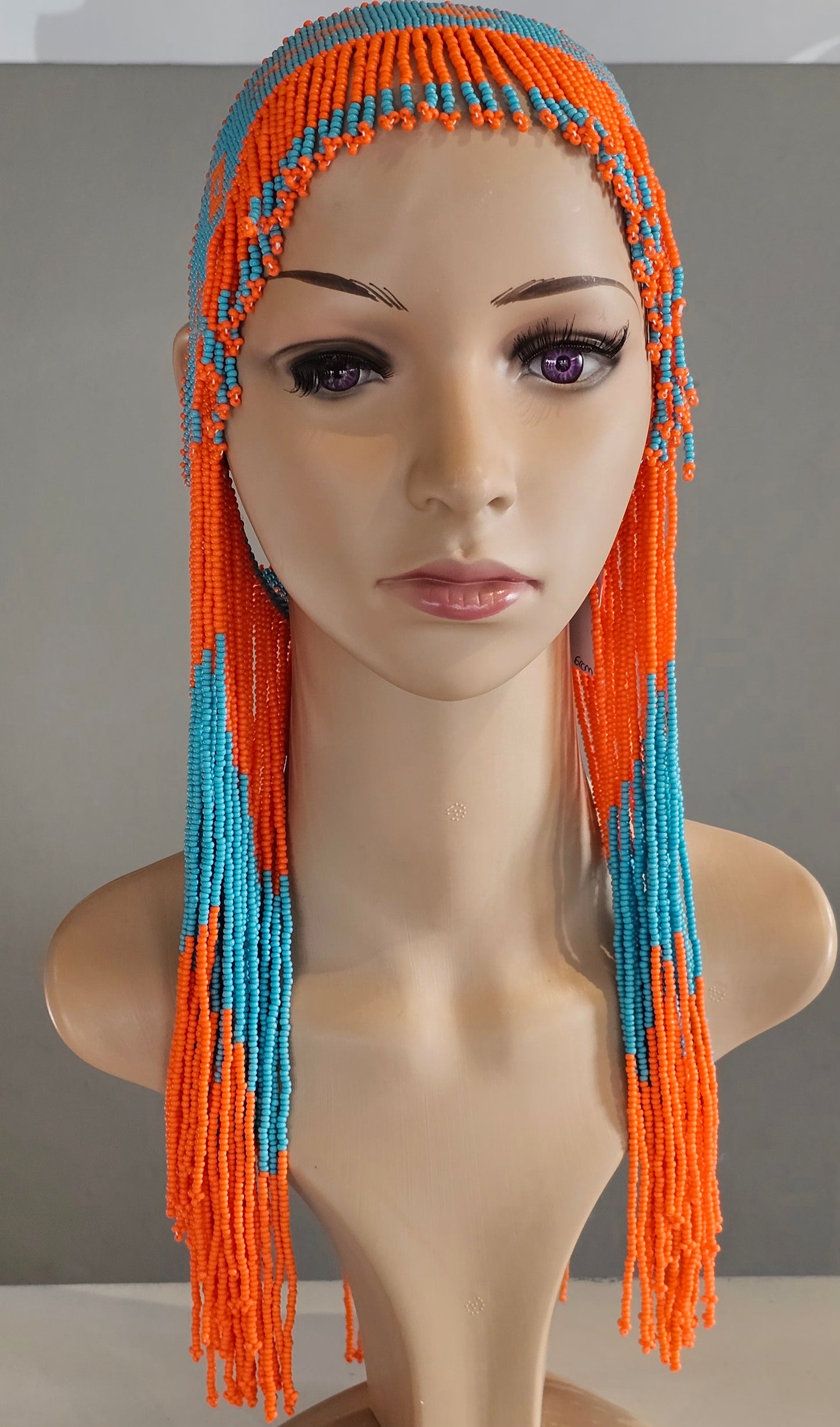 Oni Beaded Headpiece