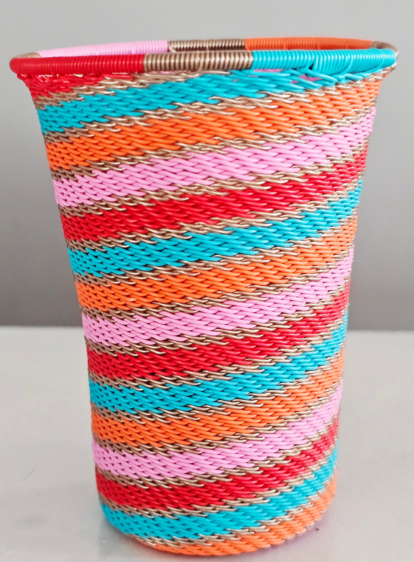 Telephone Wire Pen Holders