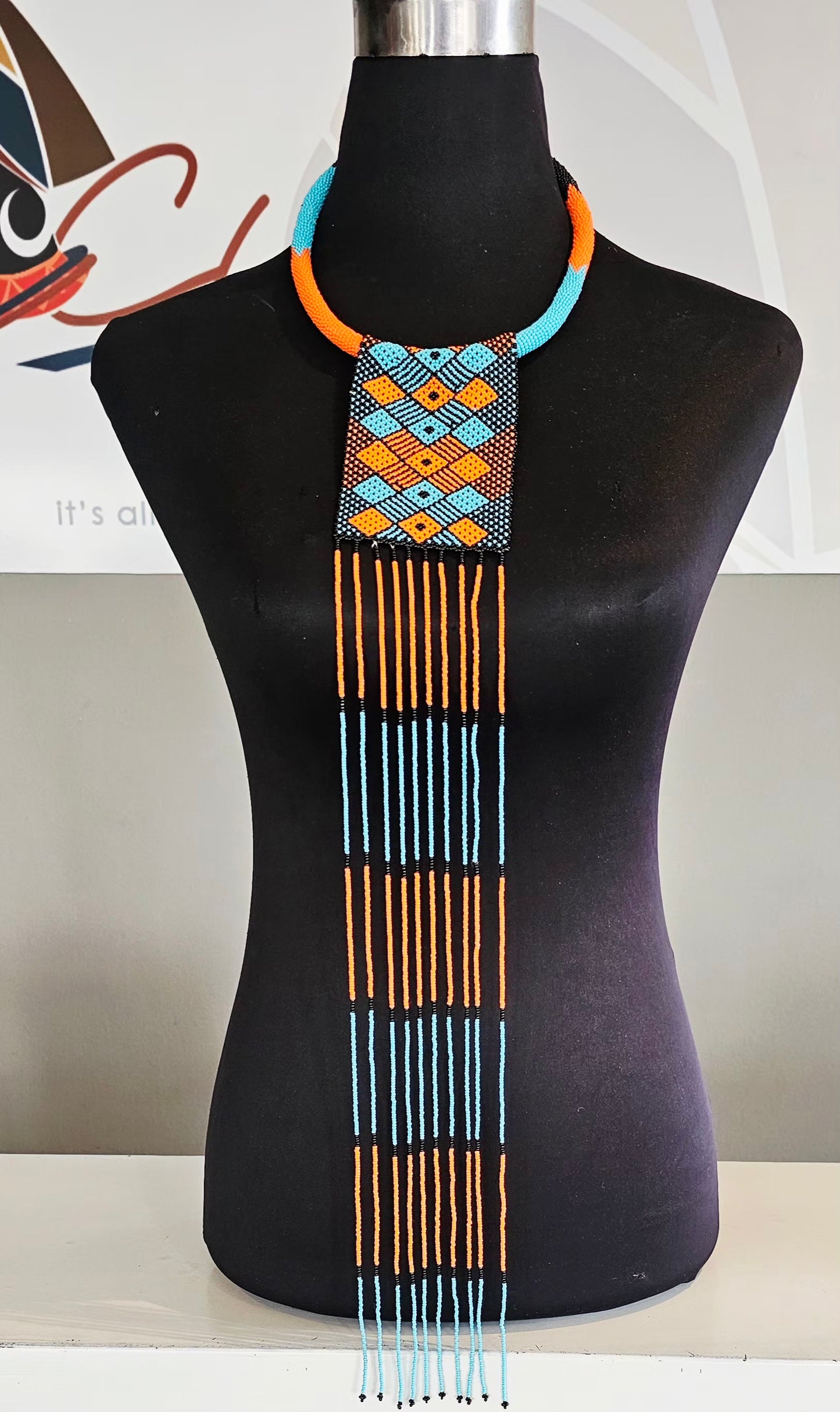 Pretty Beaded Neckring