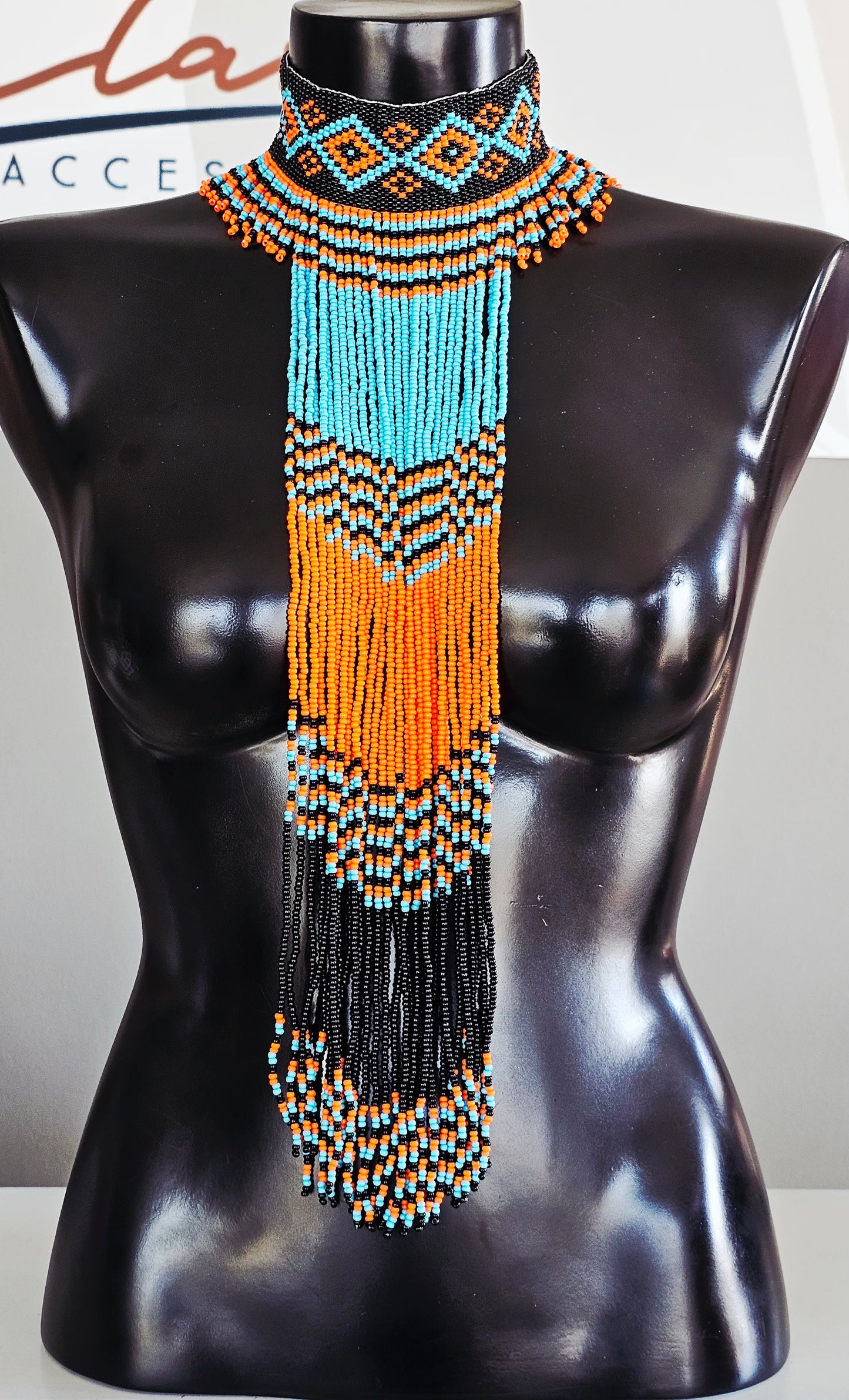 Tayla Beaded Neckpiece