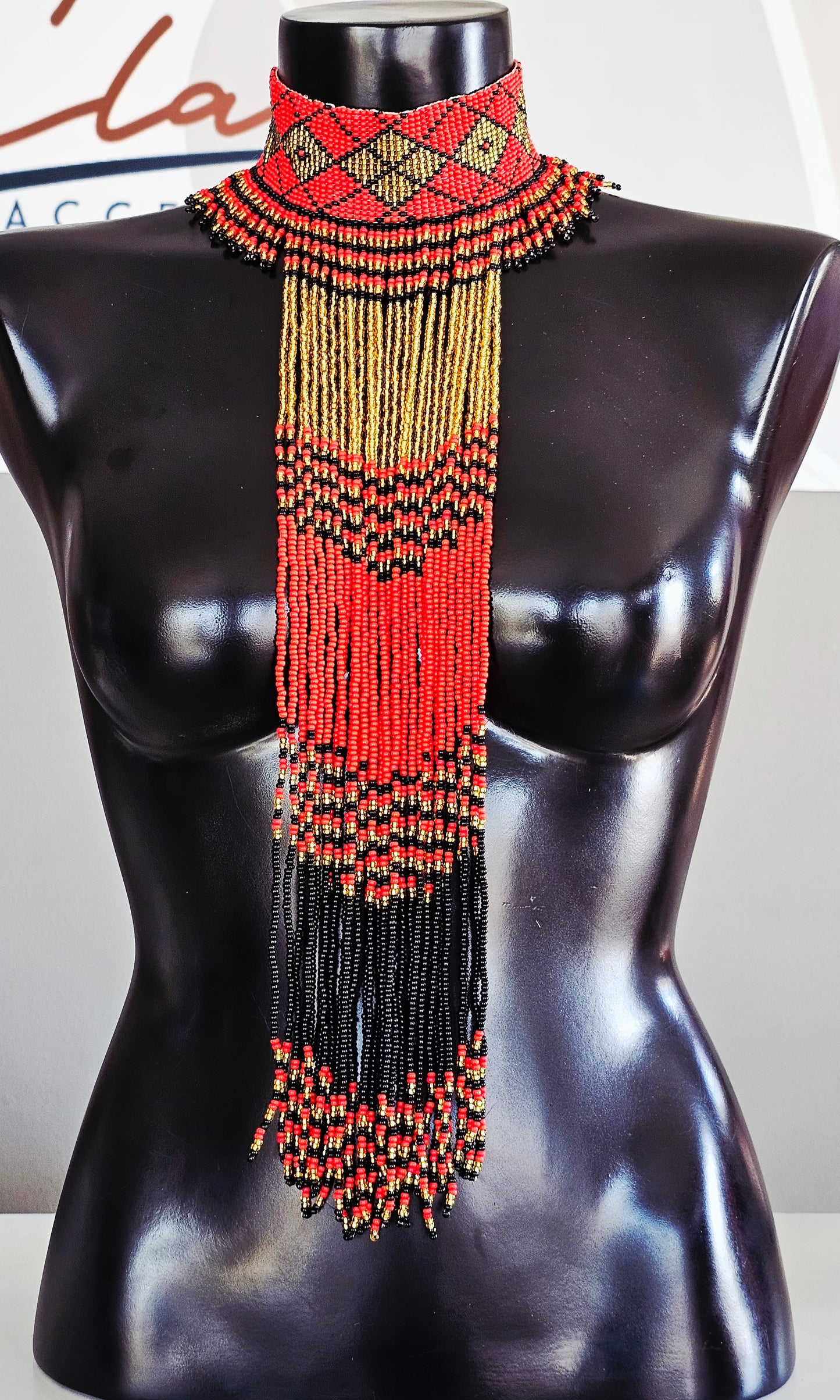 Tayla Beaded Neckpiece