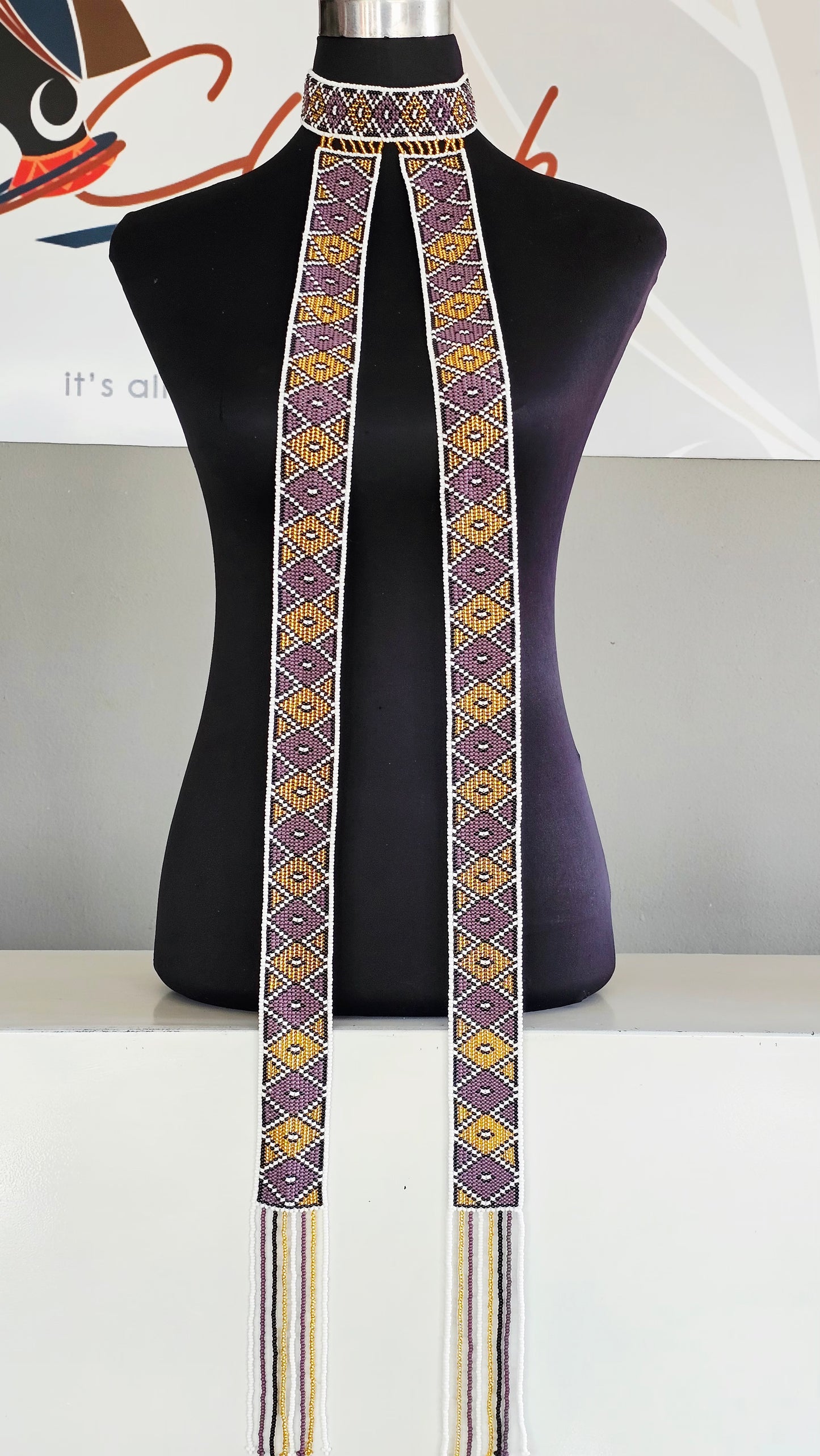 Mamfene Beaded Neckpiece