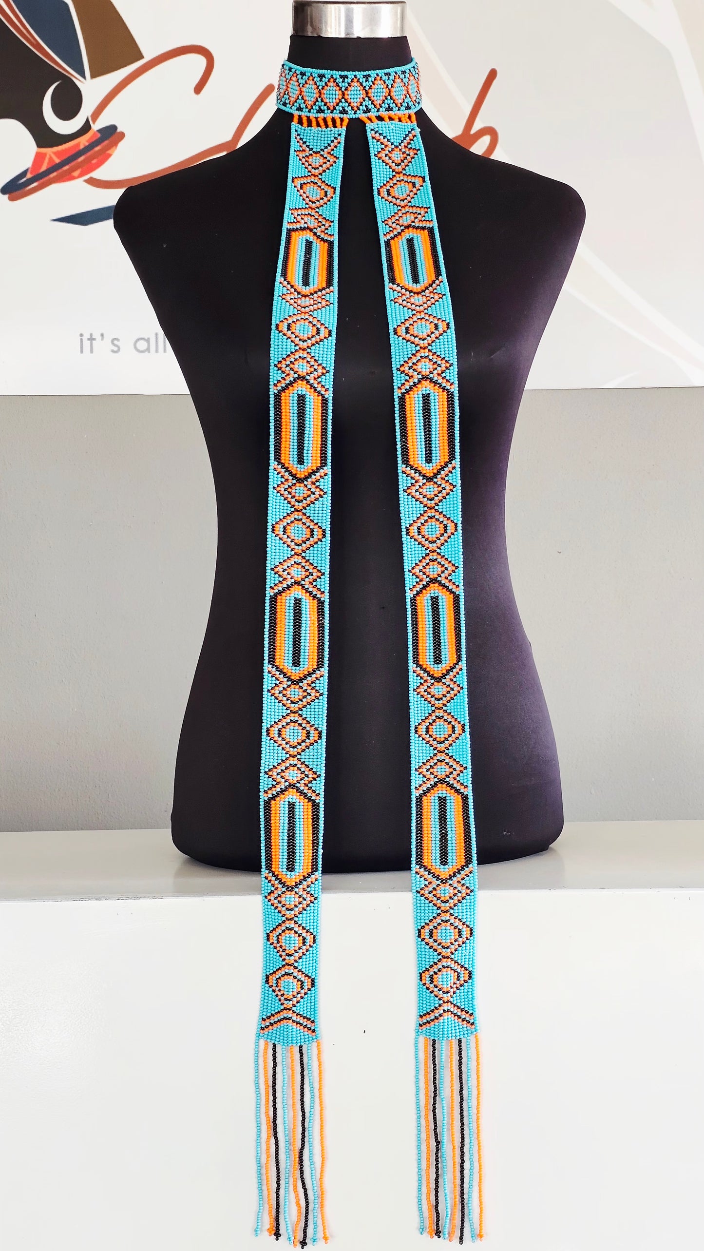 Mamfene Beaded Neckpiece