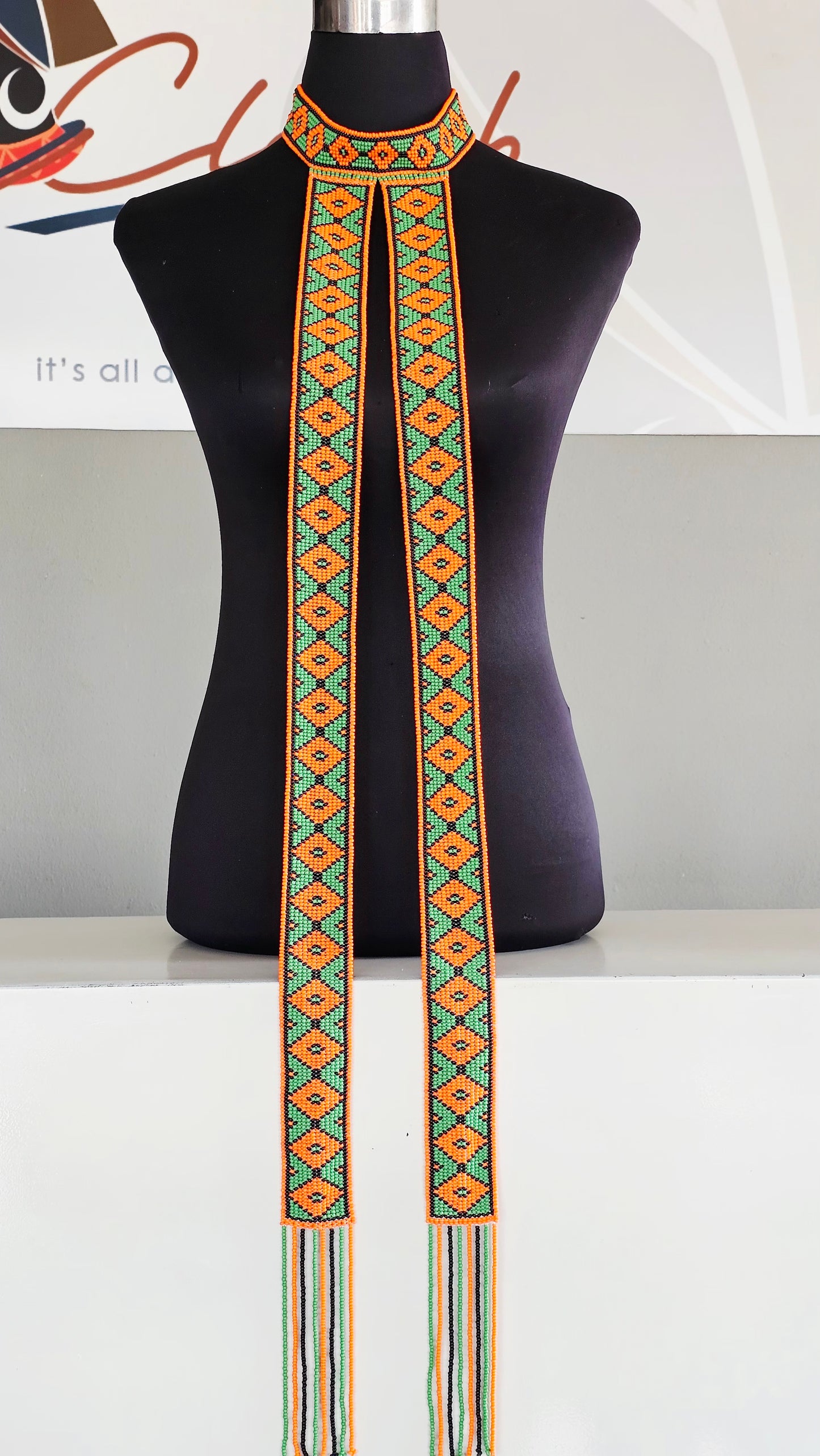 Mamfene Beaded Neckpiece