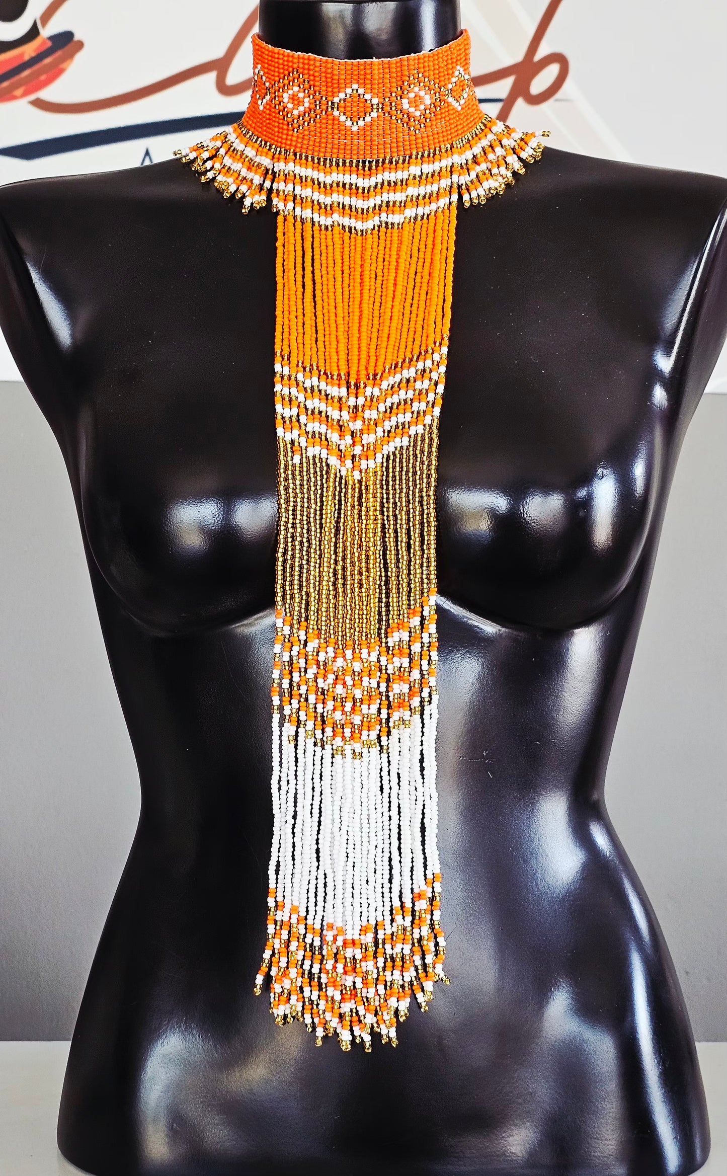 Tayla Beaded Neckpiece