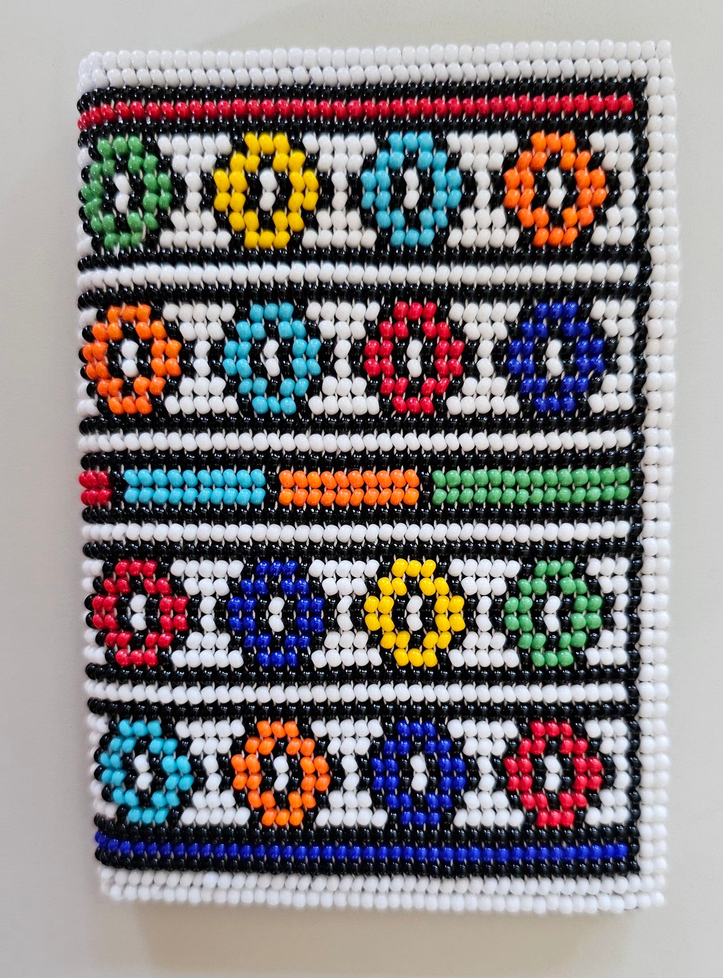 Beaded Passport Cover