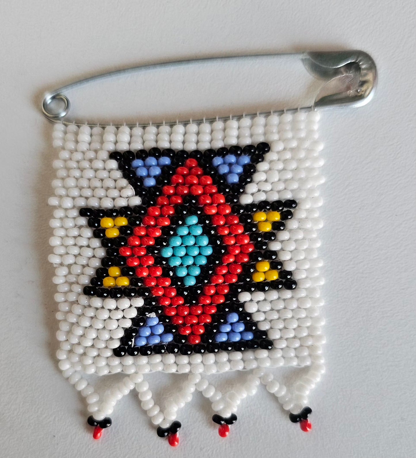 Love letter safety pin