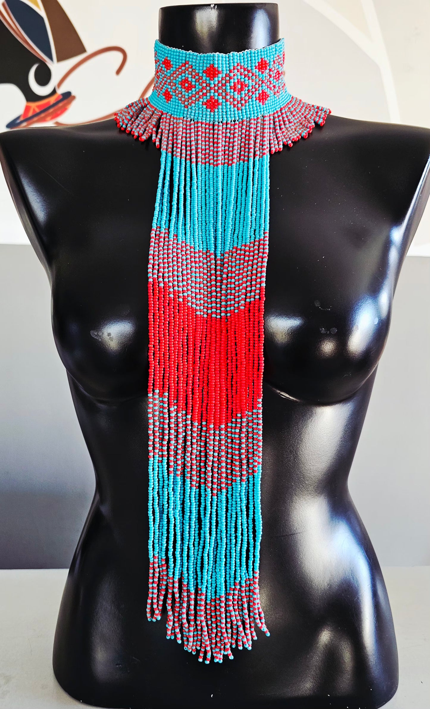 Tayla Beaded Neckpiece