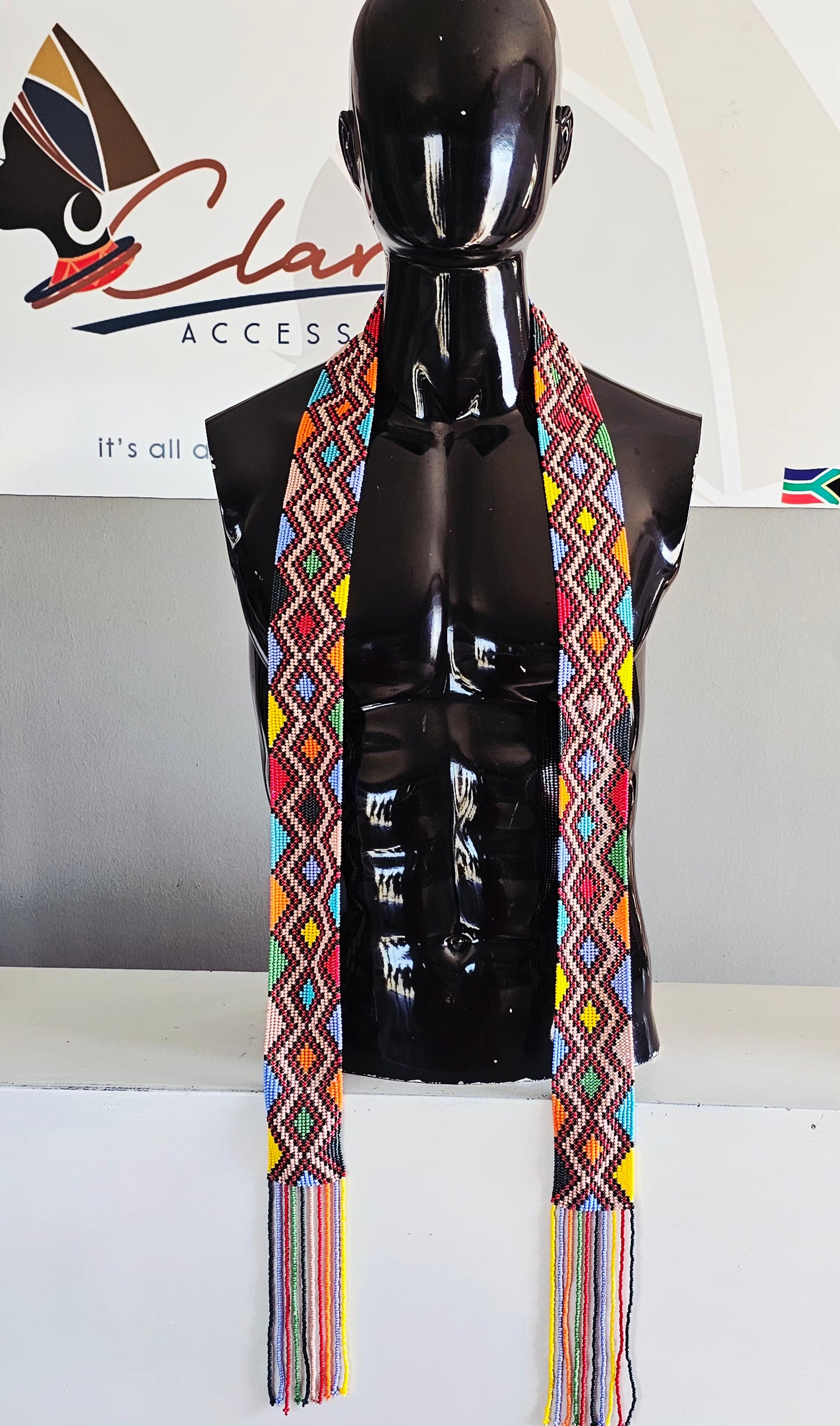 Bomi Beaded Scarf