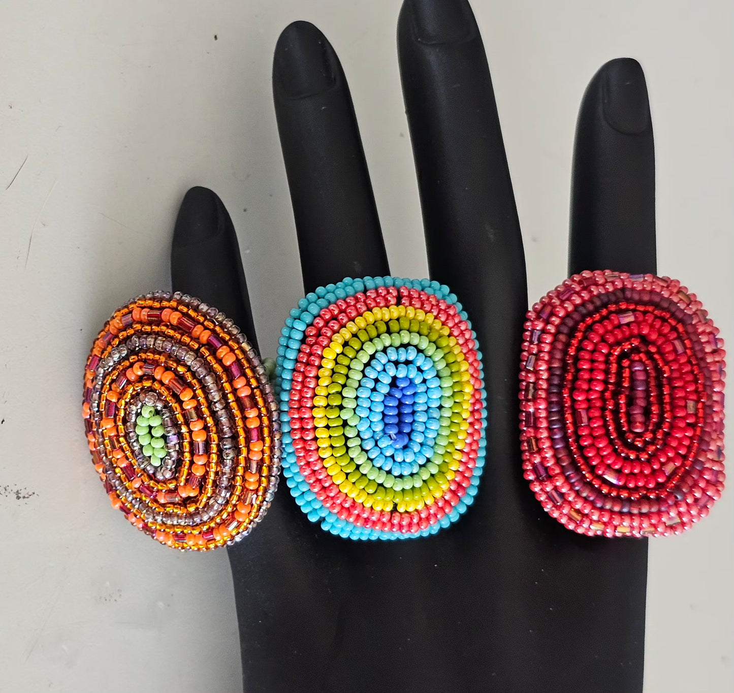 Beaded Rings