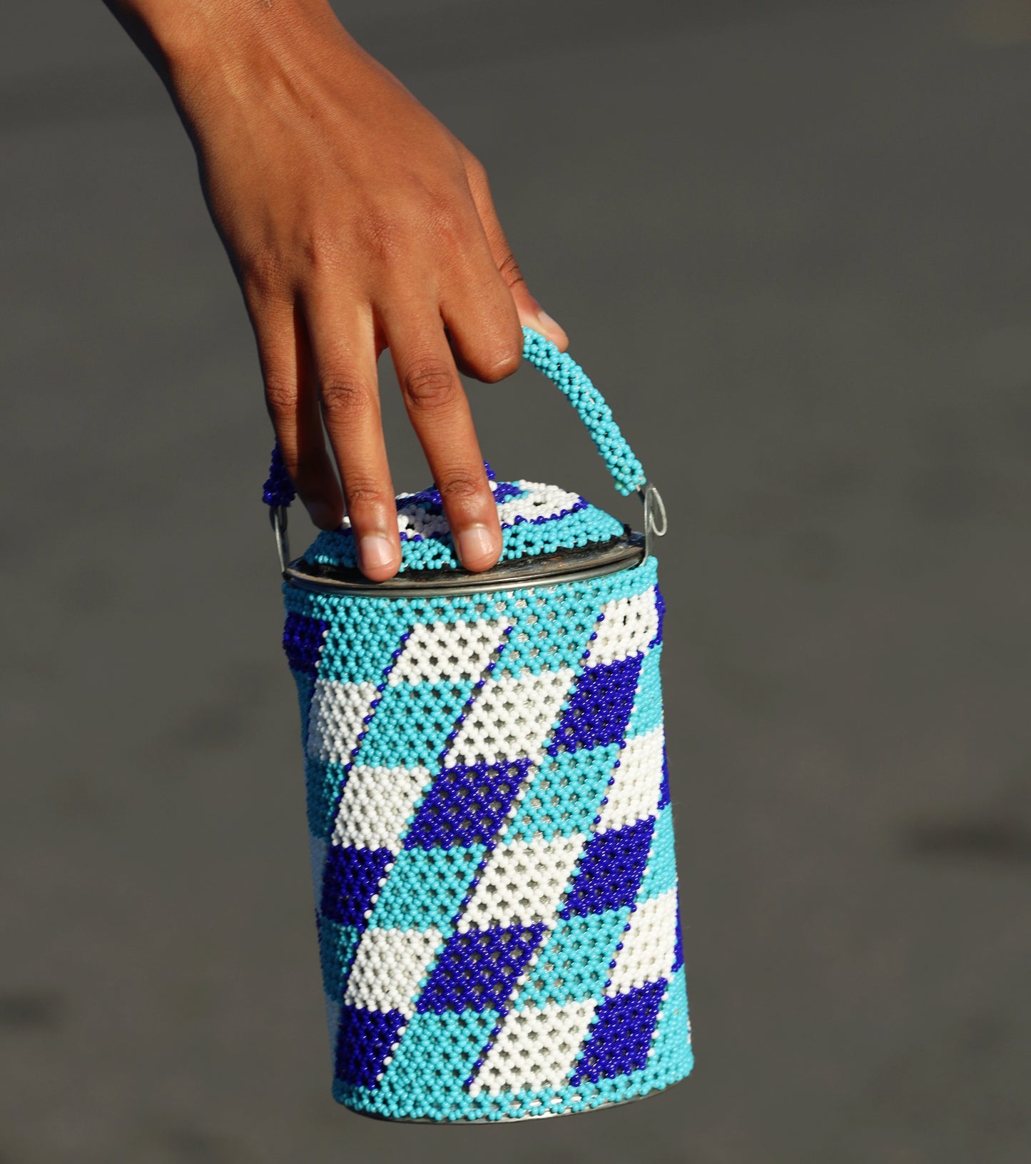 Beaded Tin Can (Ibhekile)