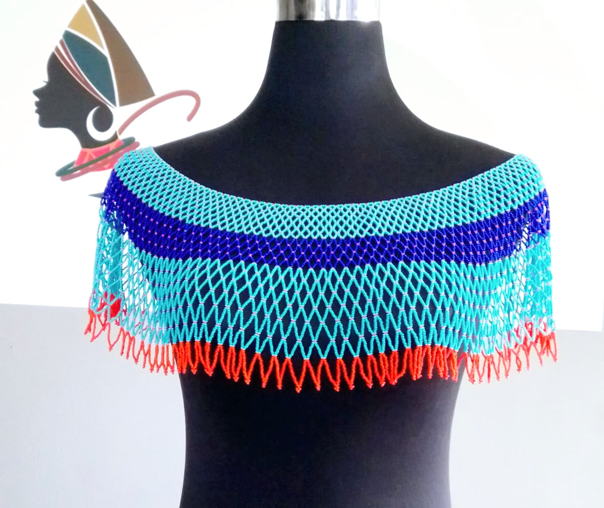 Nokhwezi Beaded Cape
