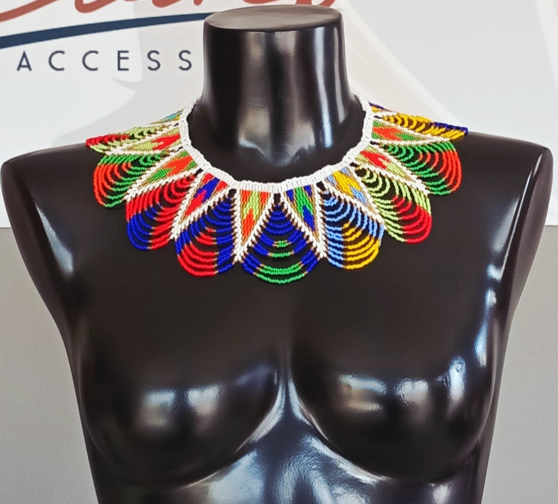 Sazwi Peacock Neckpiece