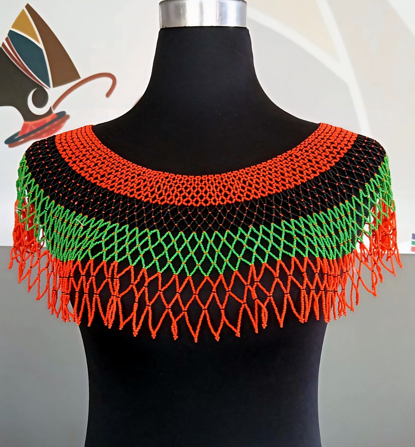 Nokhwezi Beaded Cape