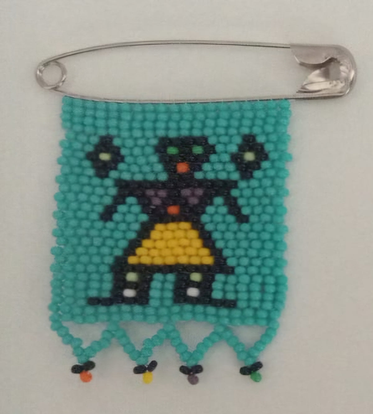 Love letter safety pin