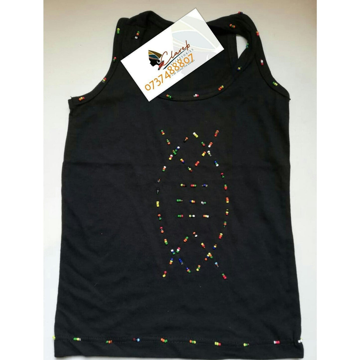 Kiddies Beaded Vest