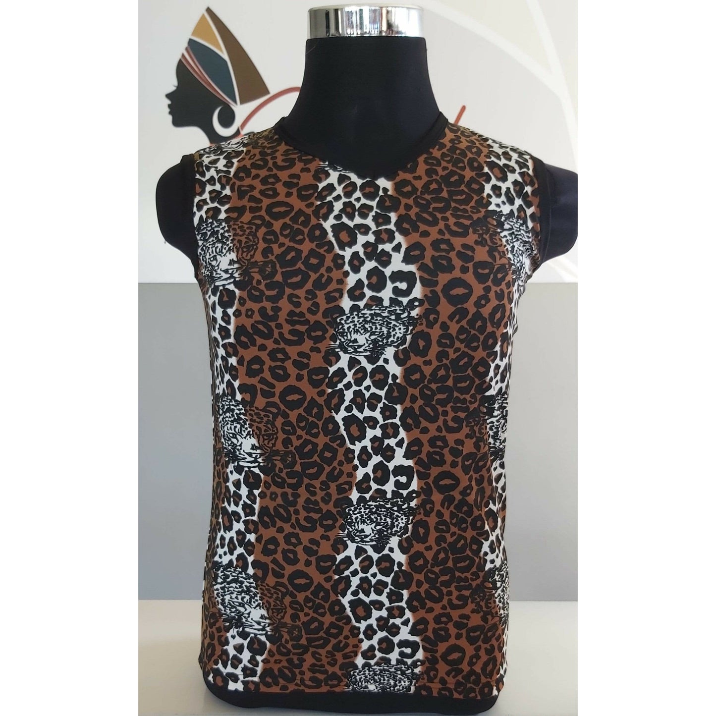 Leopard Print Men's Vest