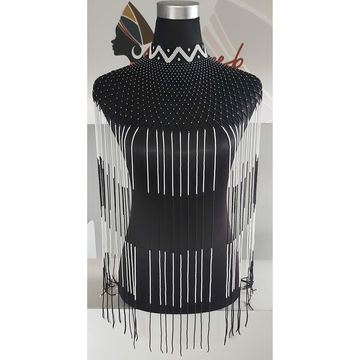 Sazi Men's Waterfall Neckpiece