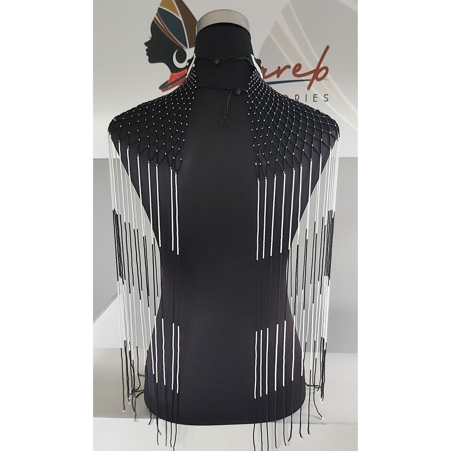 Sazi Men's Waterfall Neckpiece