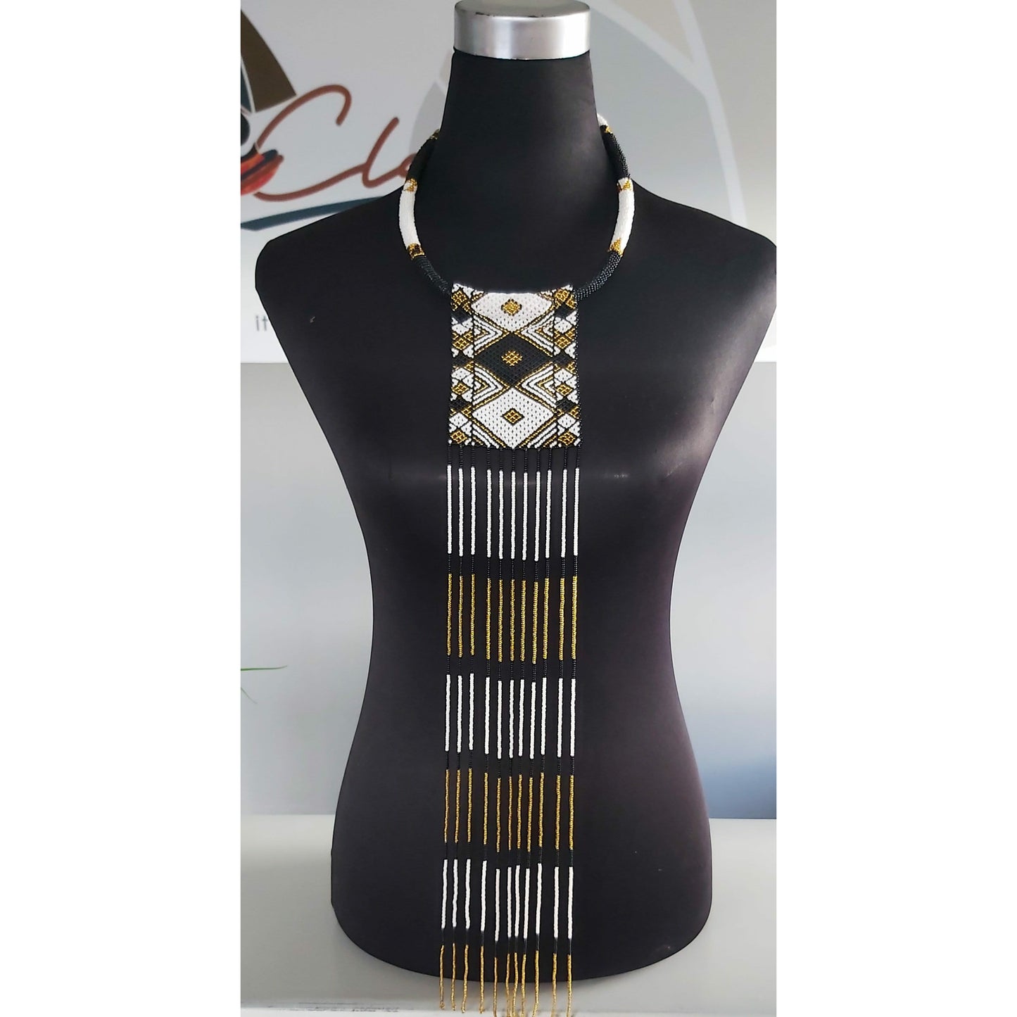 Pretty Neckring with Tassel