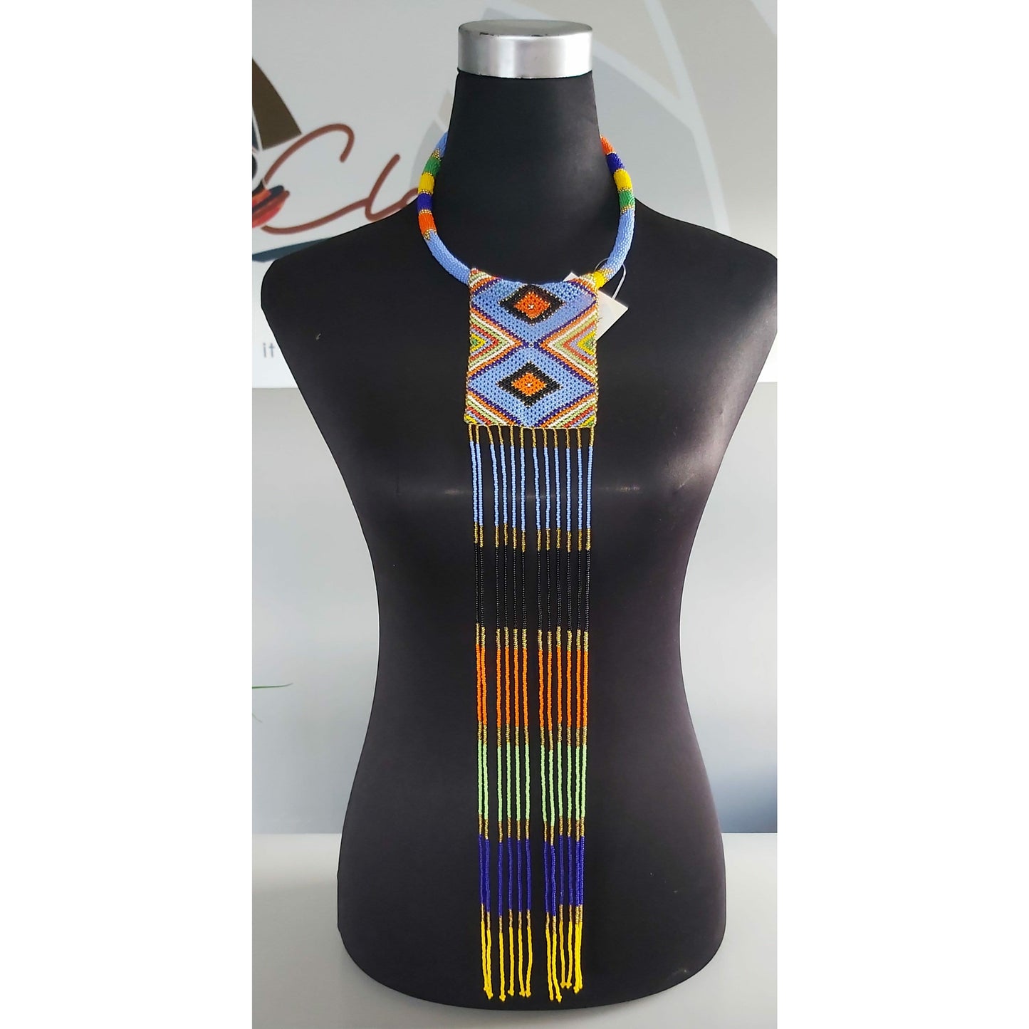 Pretty Neckring with Tassel