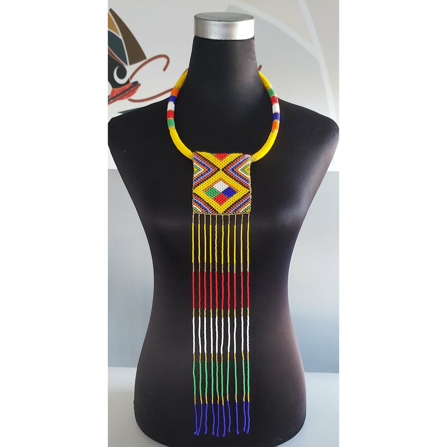 Pretty Neckring with Tassel