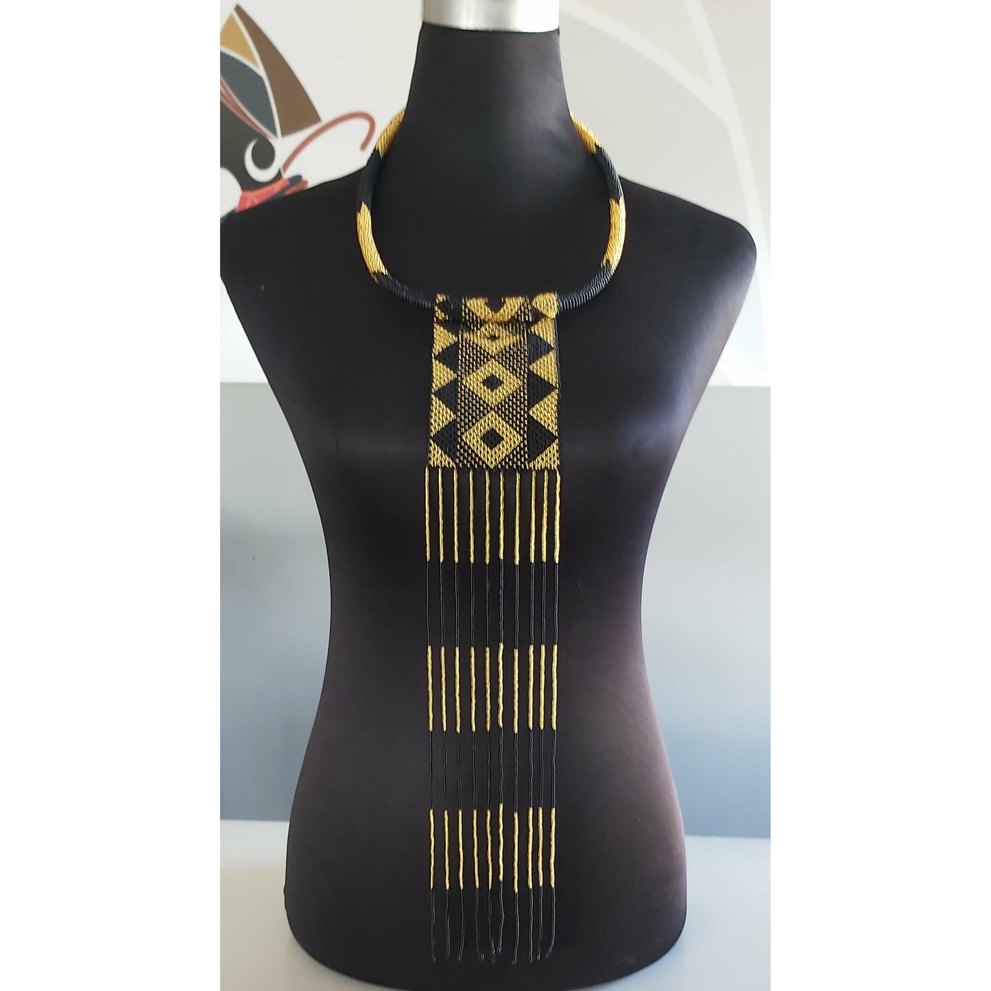 Pretty Neckring with Tassel