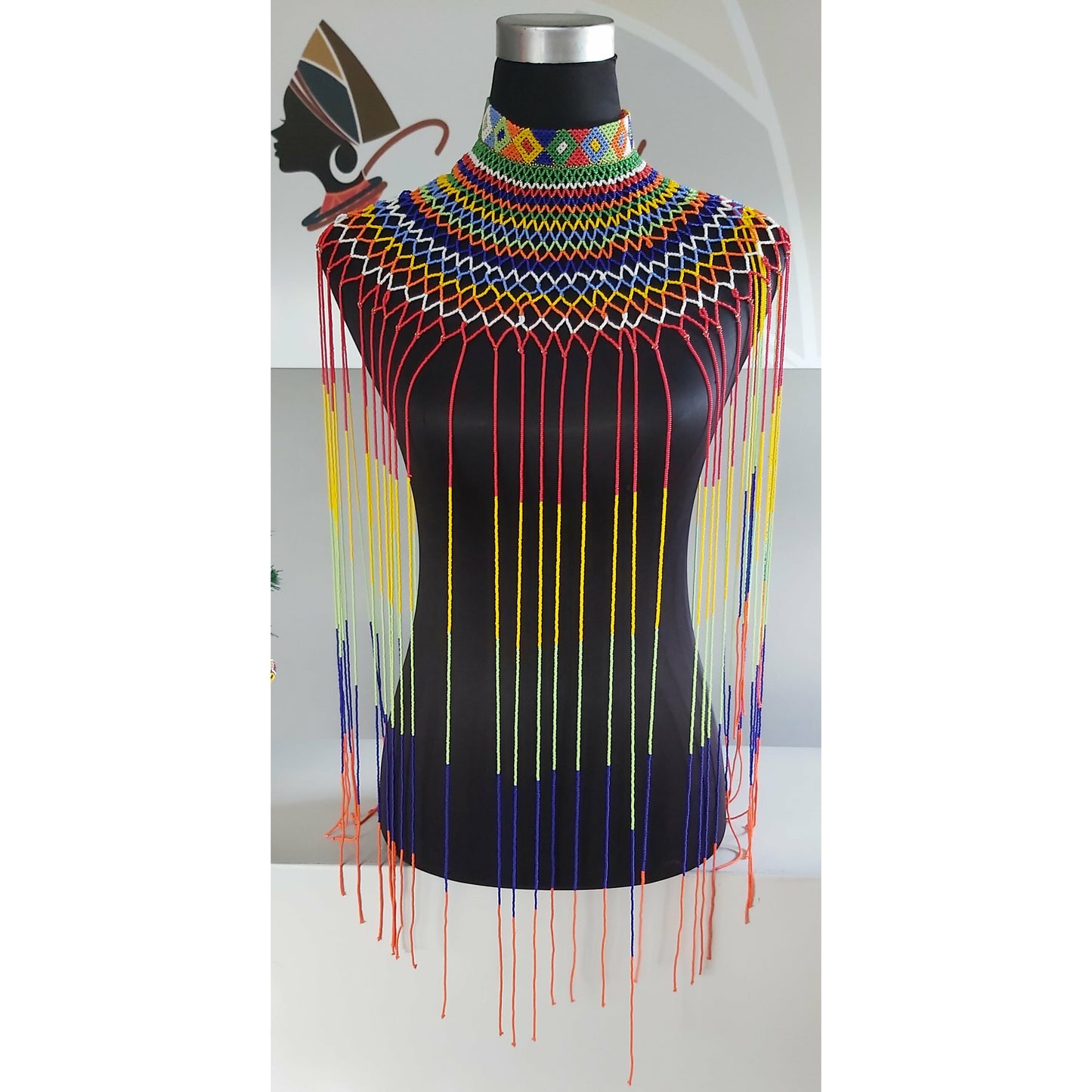 Sazi Men's Waterfall Neckpiece