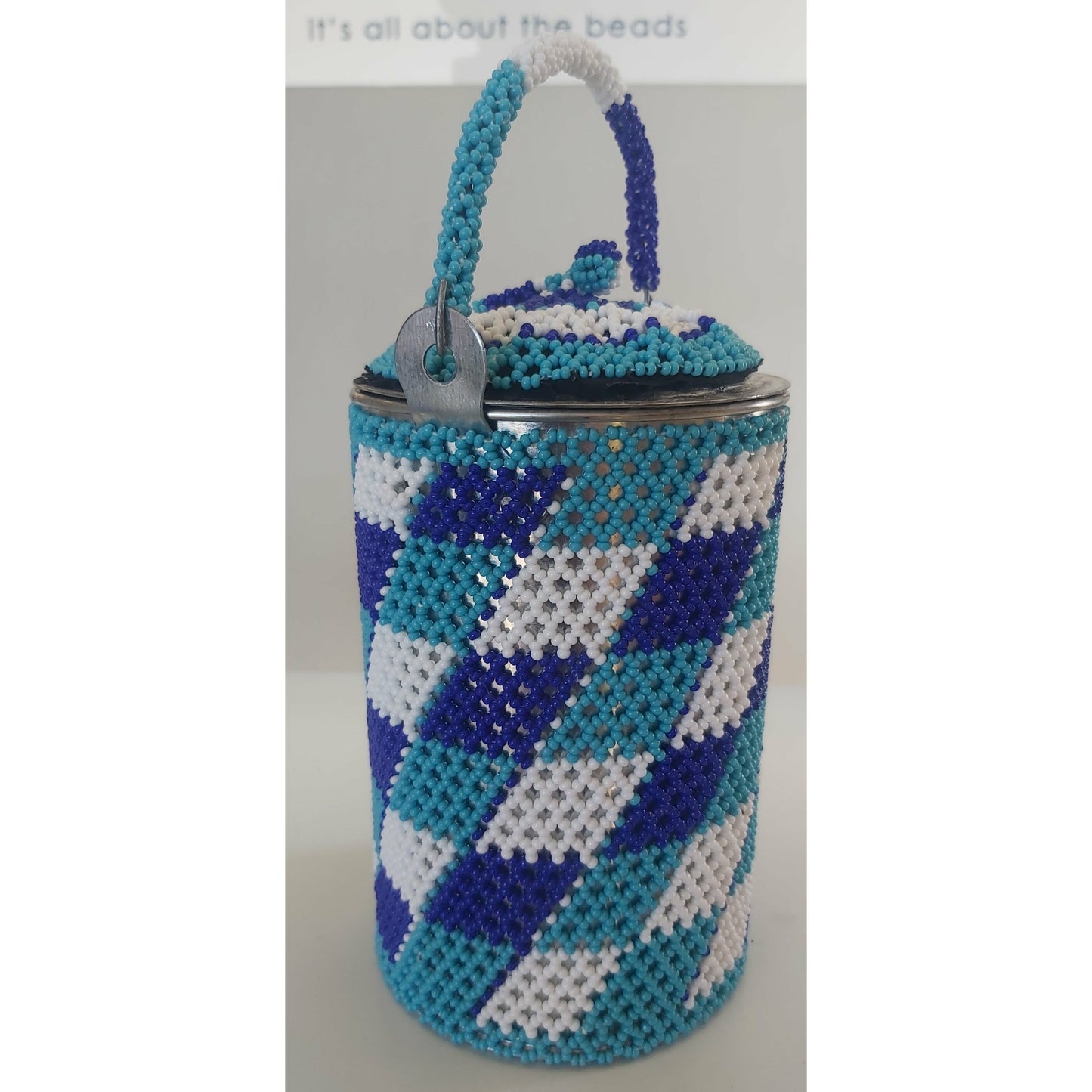 Beaded Tin Can (Ibhekile)