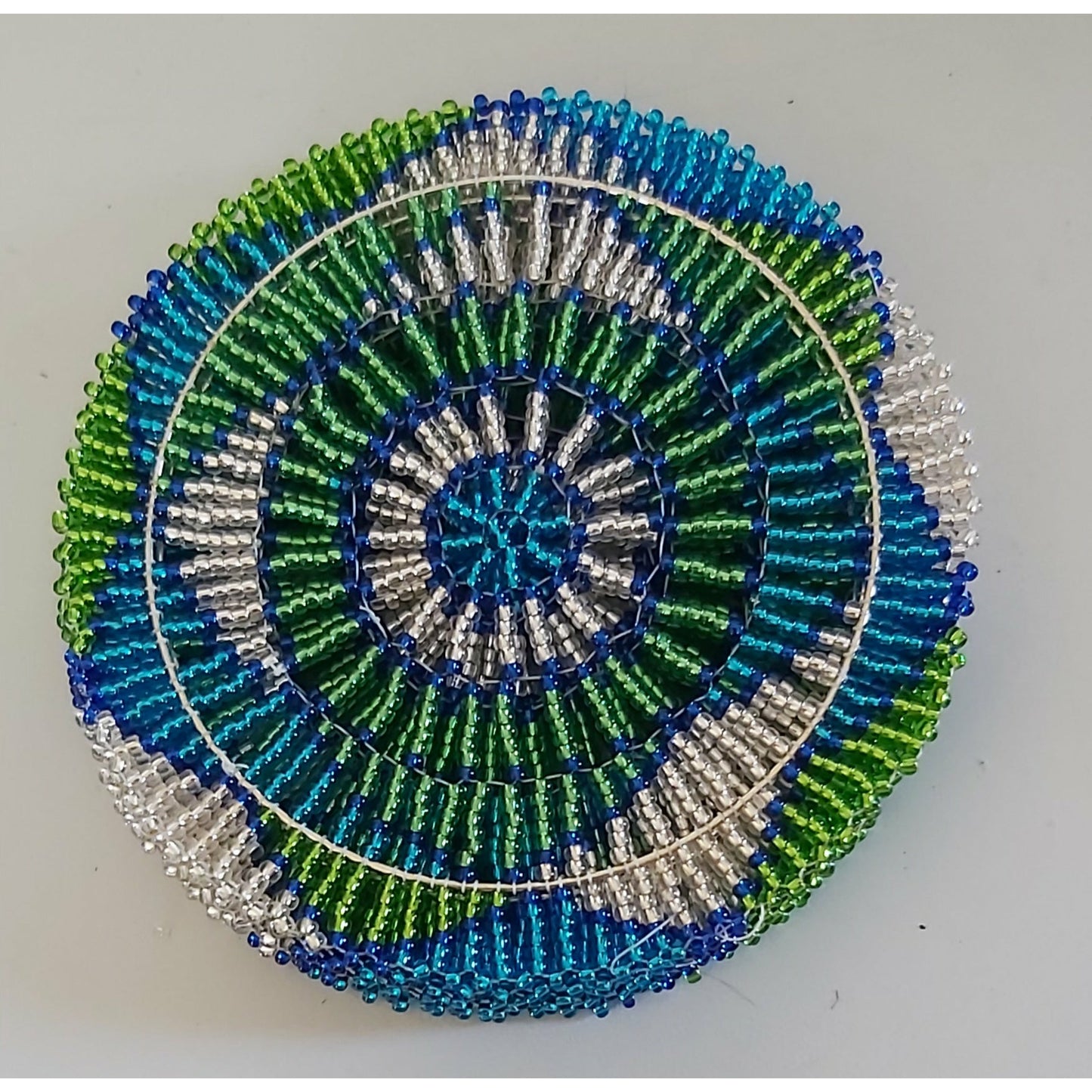 6x Beaded Coaster Set