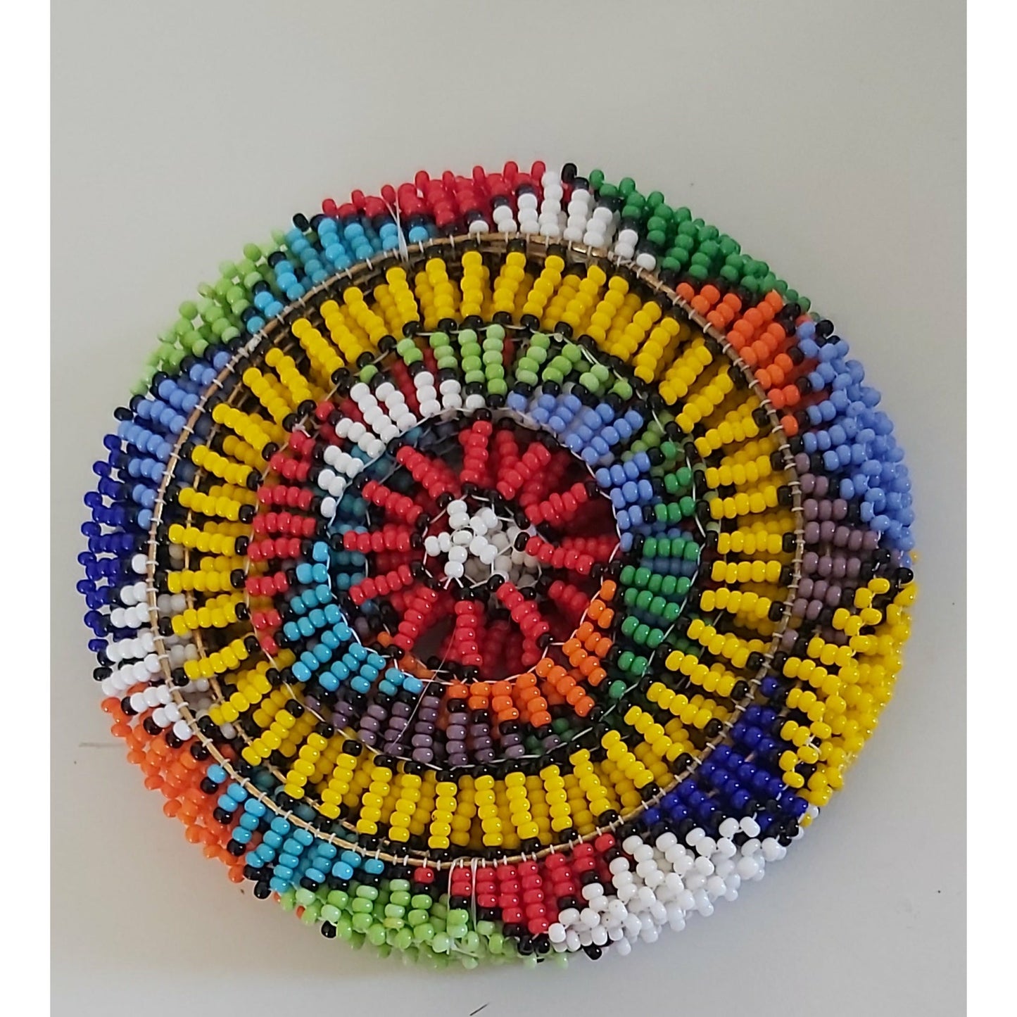 6x Beaded Coaster Set