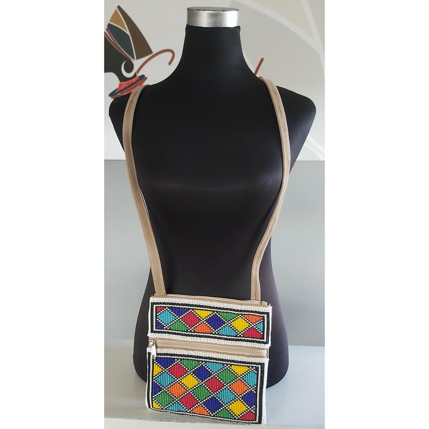 Beaded Sling Bag