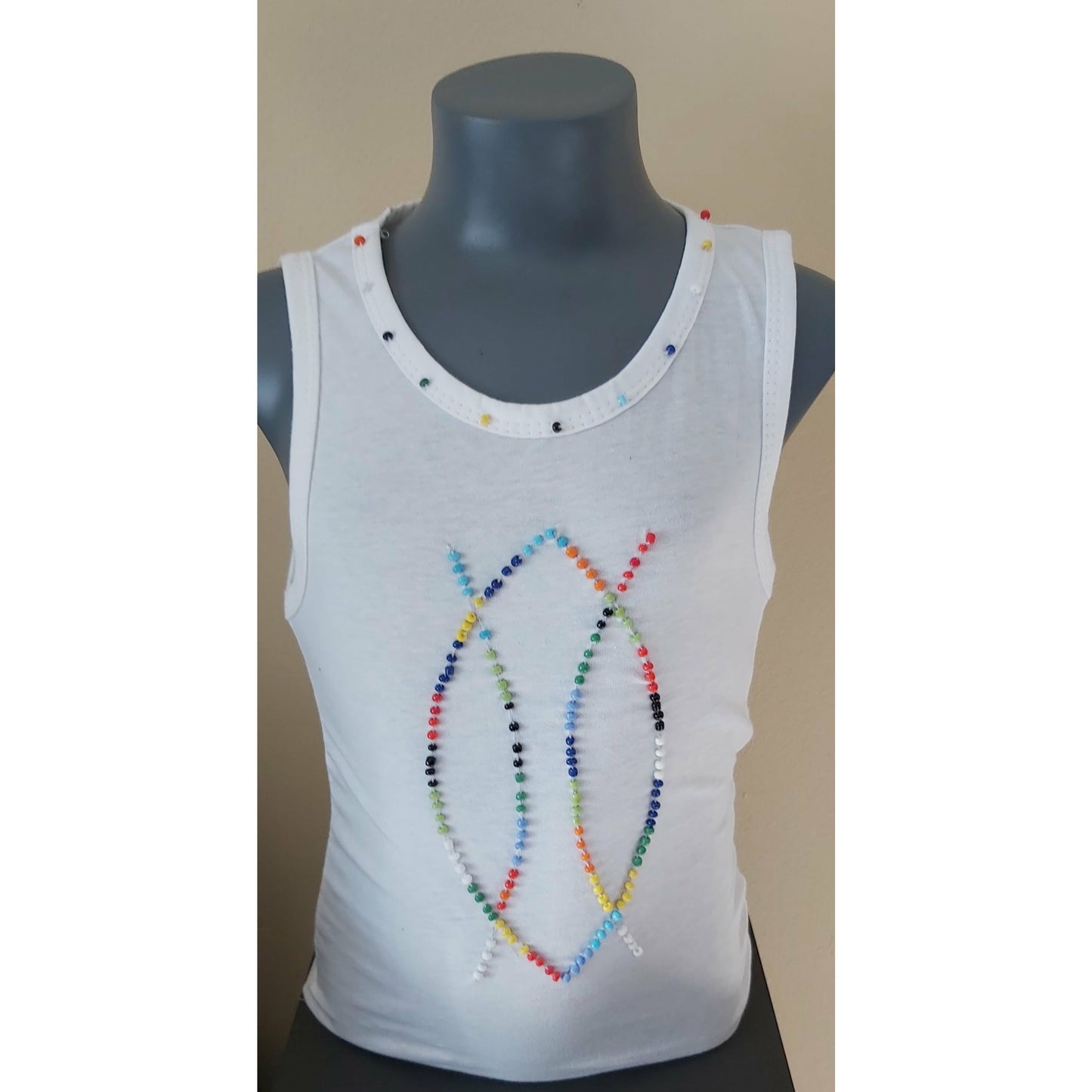 Kiddies Beaded Vest