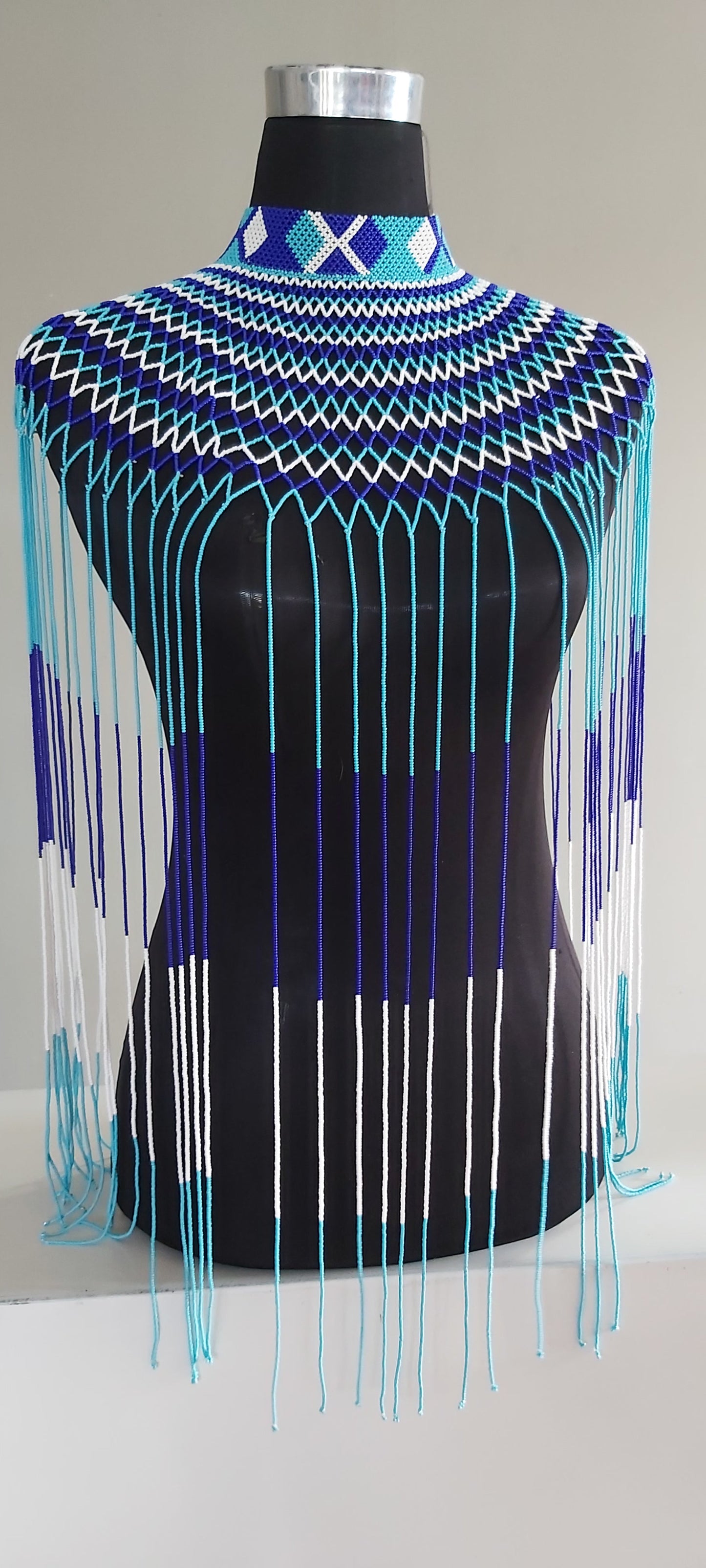 Sazi Men's Waterfall Neckpiece