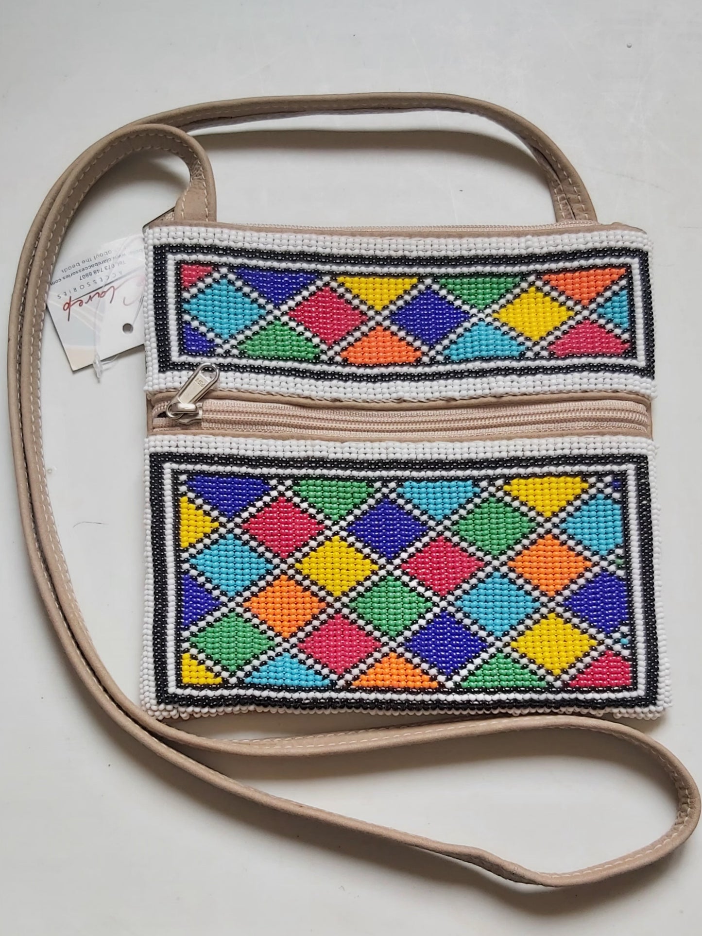 Beaded Sling Bag
