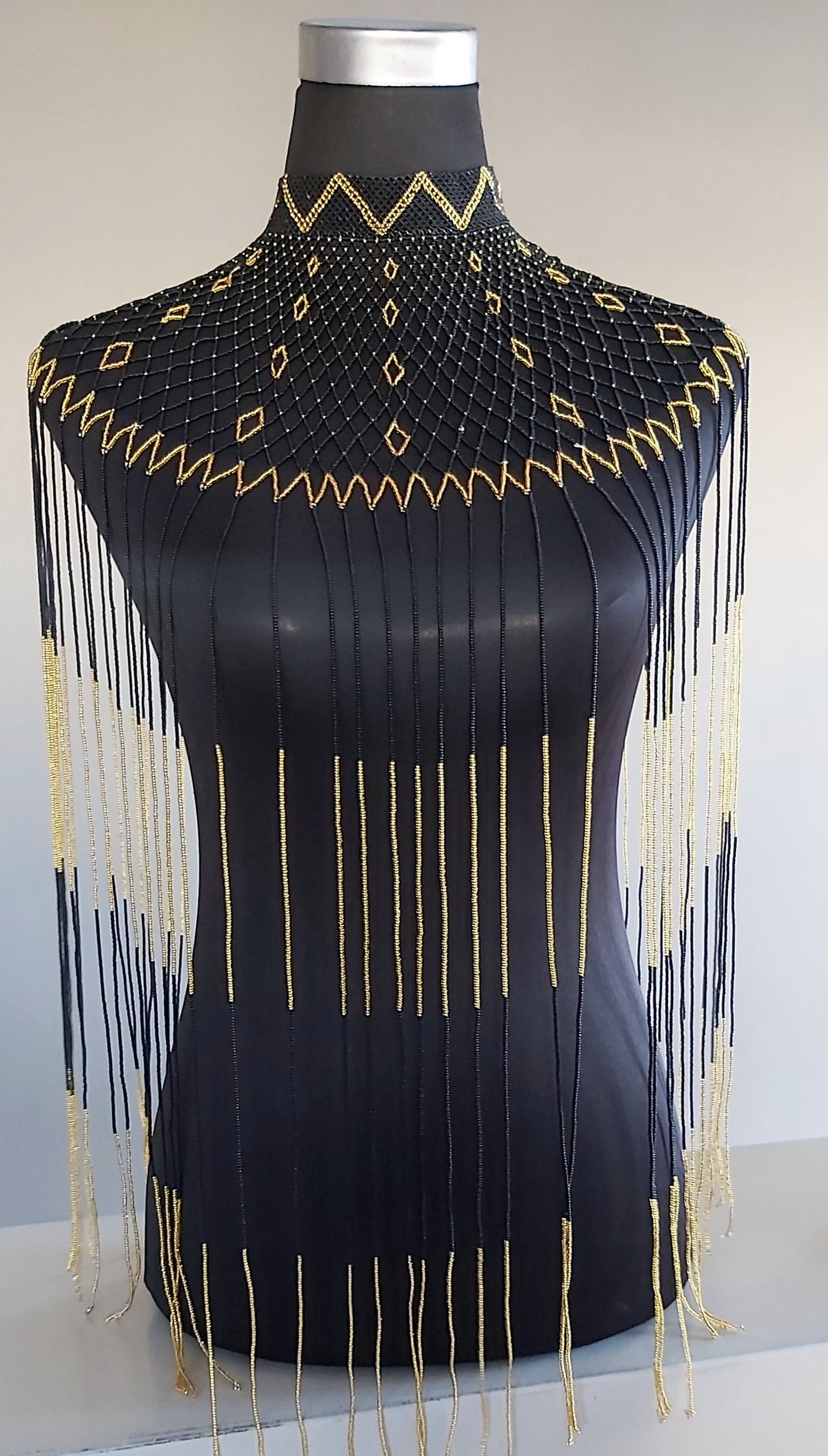 Sazi Men's Waterfall Neckpiece
