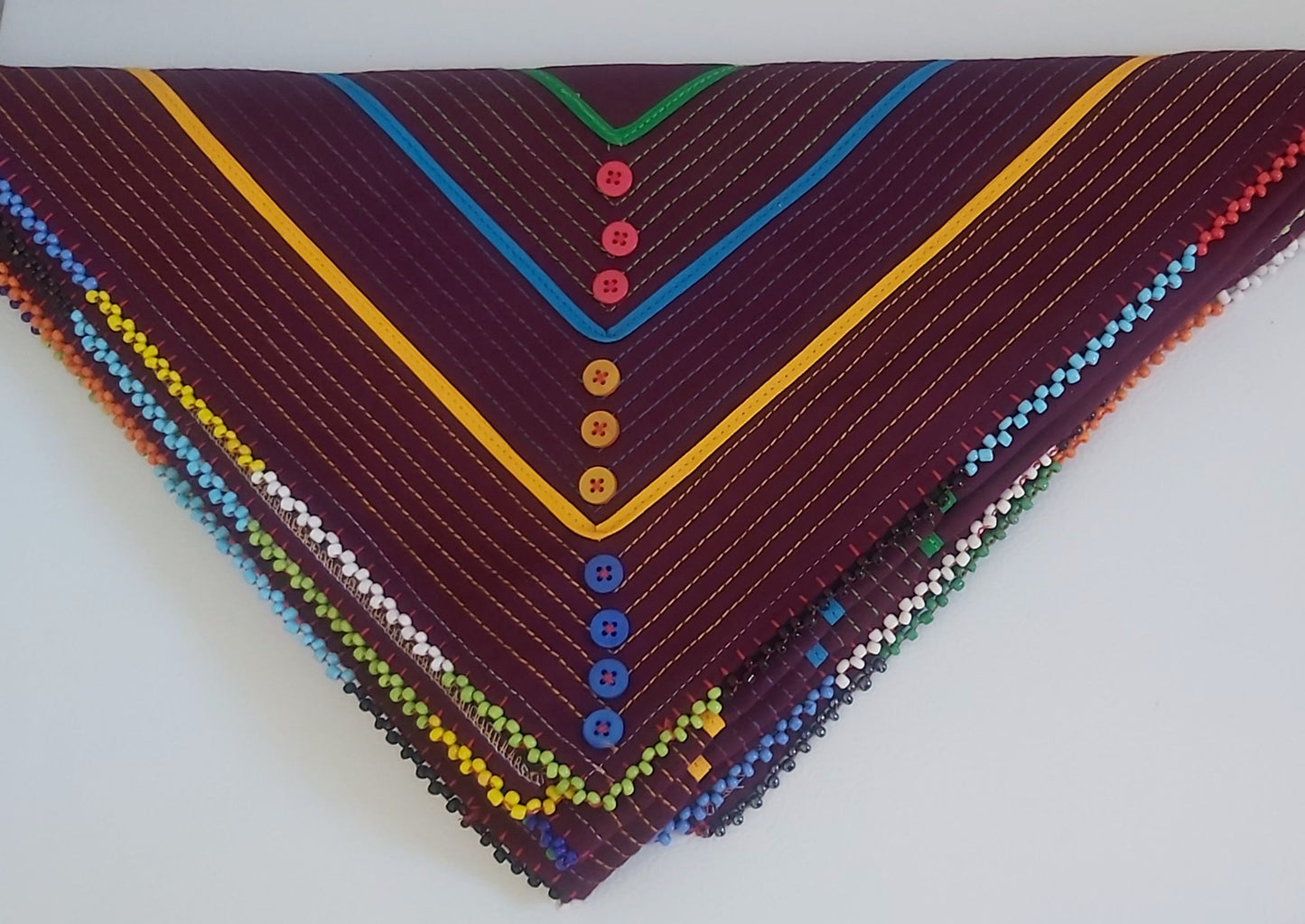 Beaded Doek Rectangle