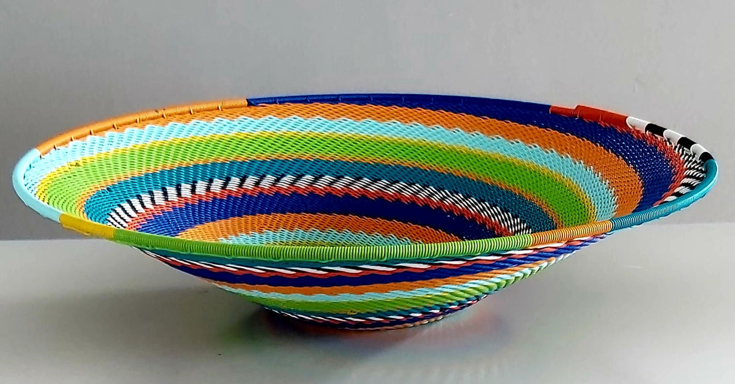 Telephone Wire Bowl 31x13cm
