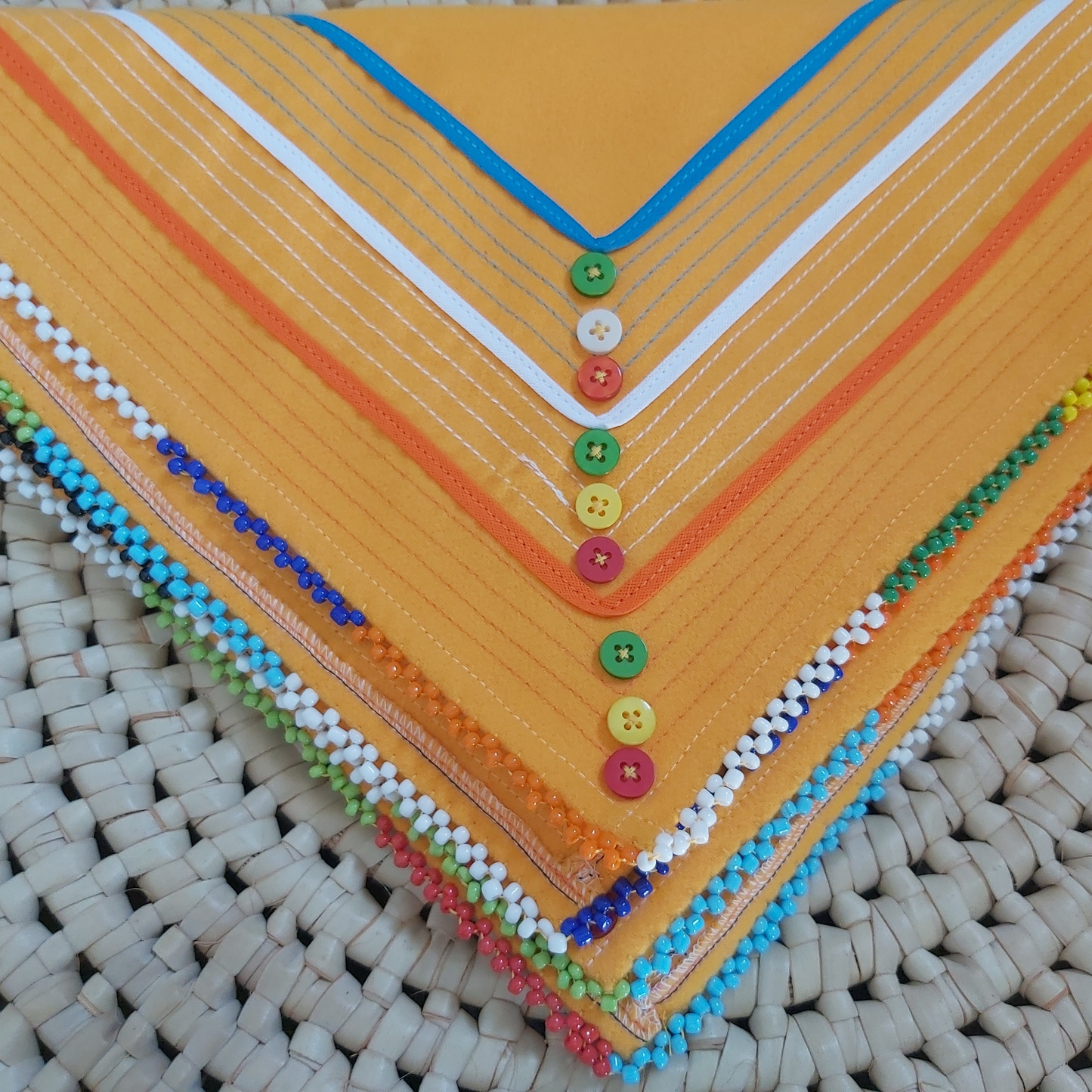 Beaded Doek Rectangle