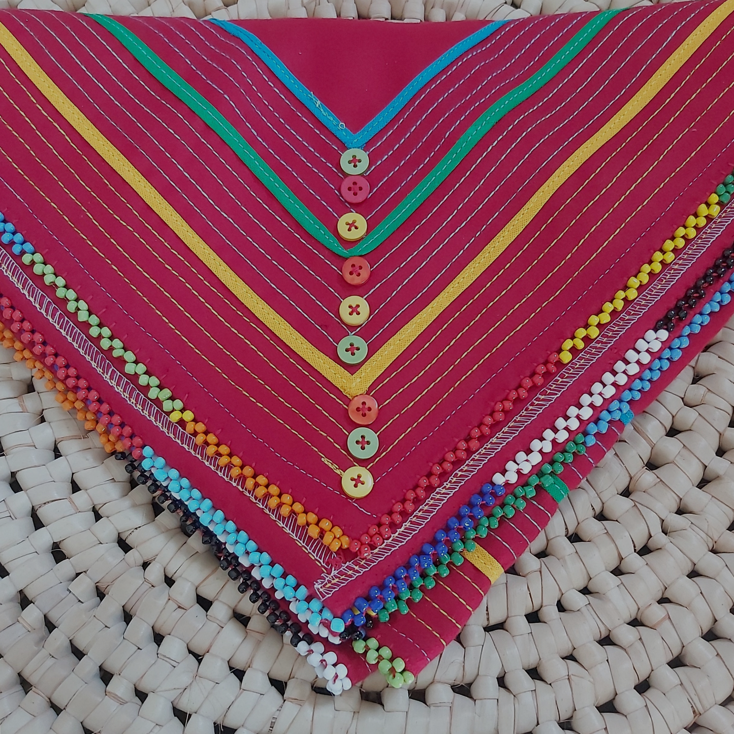 Beaded Doek Rectangle