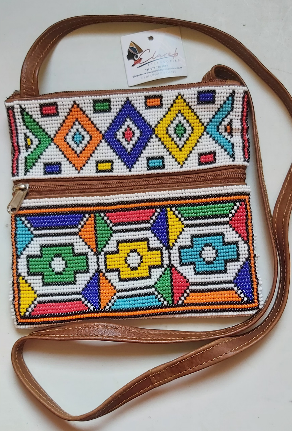 Beaded Sling Bag