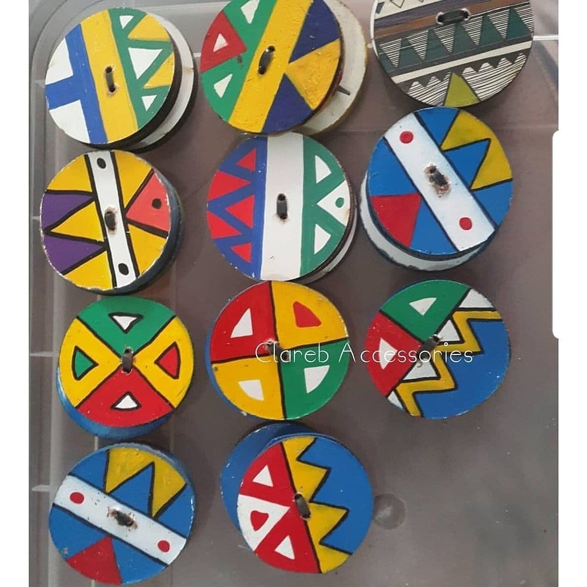 Iziqhaza Clipon Earrings