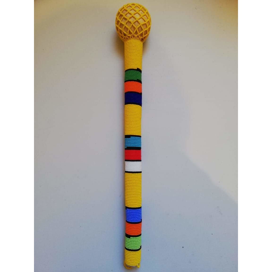 Beaded Knobkerrie - Intonga