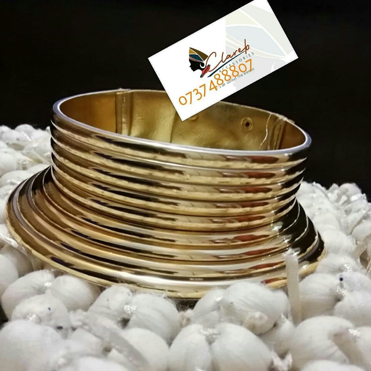 Gold Ndebele Chocker