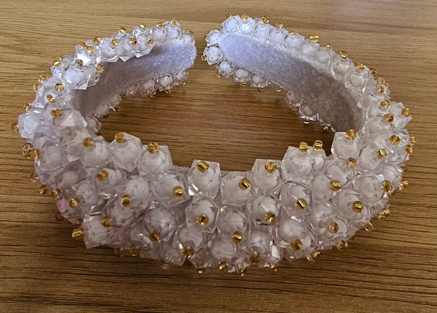 Wedding Beaded Alice Band