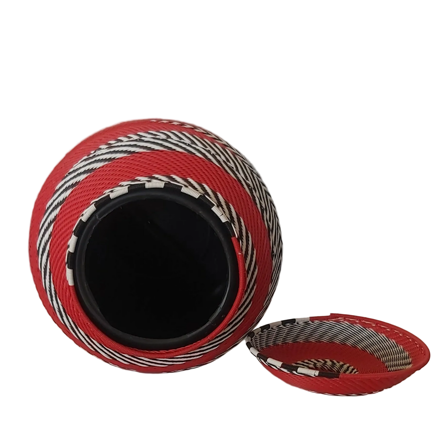 Telephone Wire Ukhamba Bowl