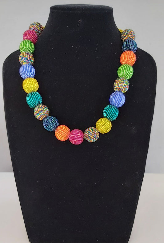 Kayla Bobble  Neckpiece