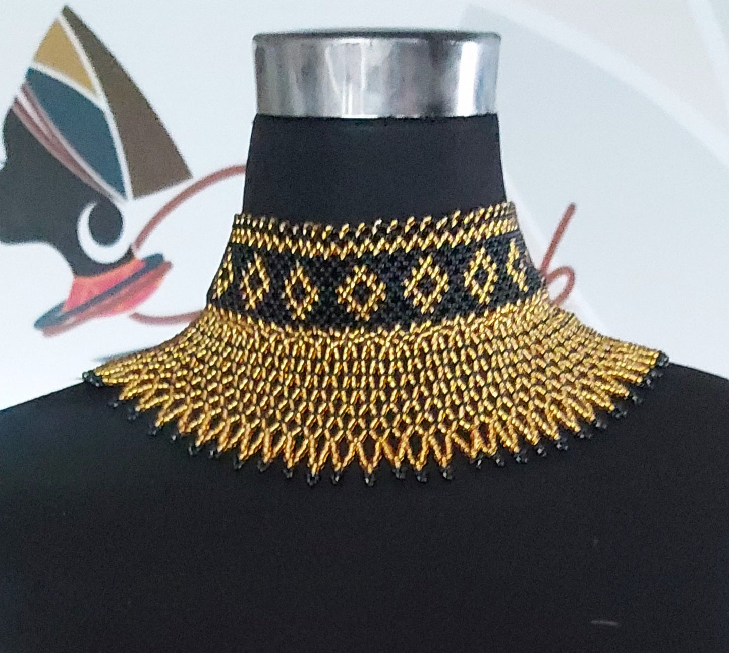 Beaded Flat Chocker