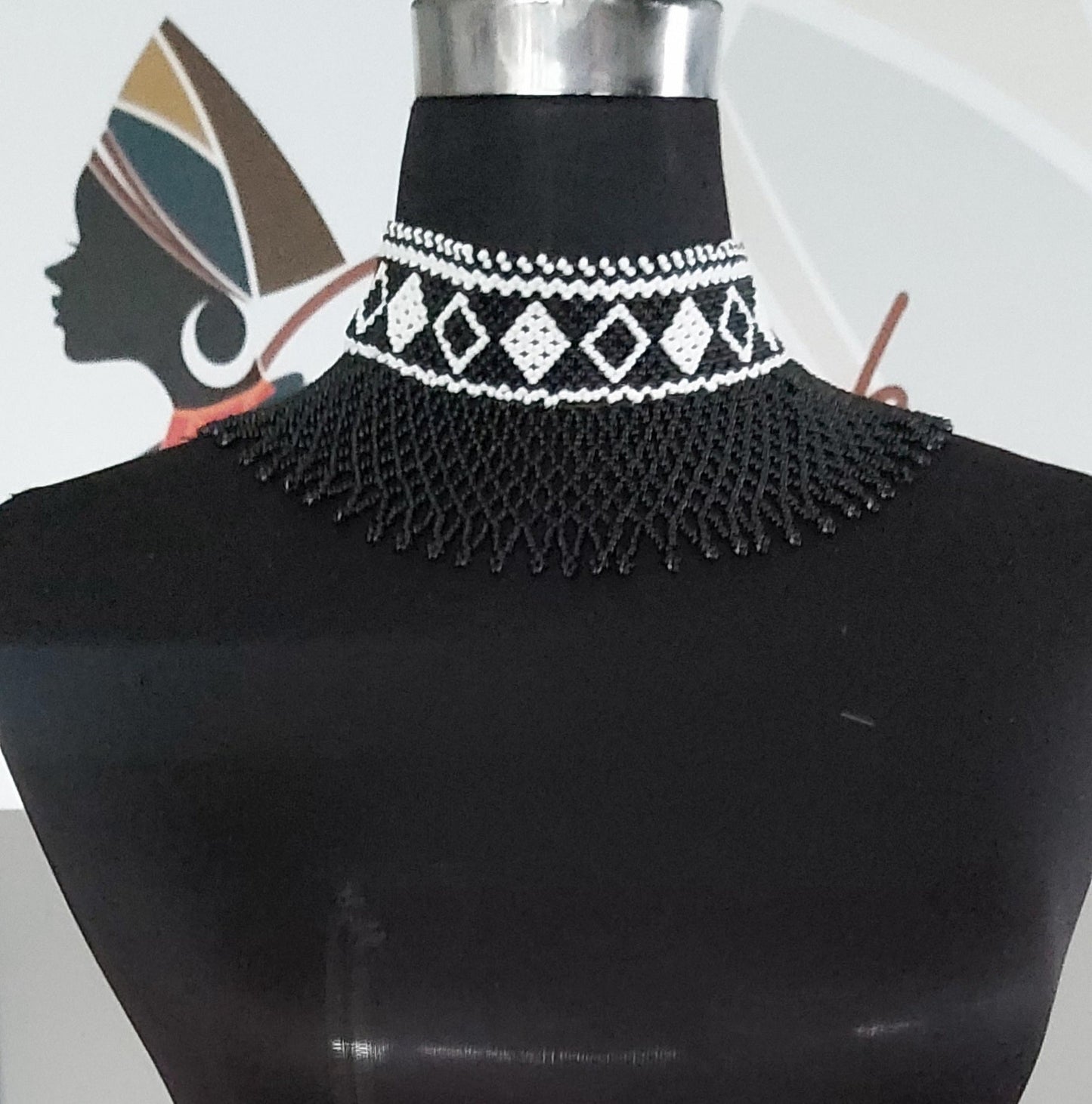 Beaded Flat Chocker