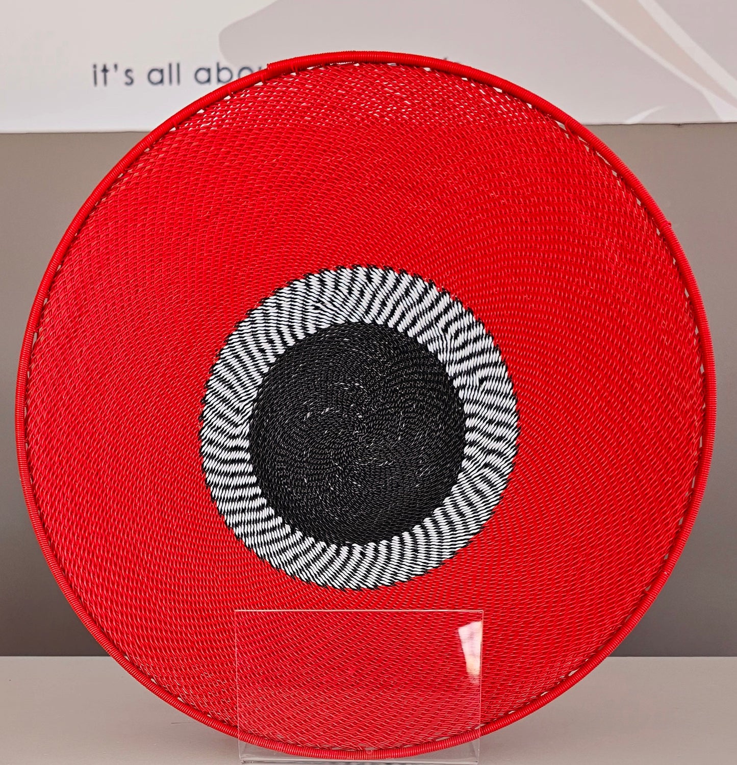 Telephone Wire Bowl 31x13cm